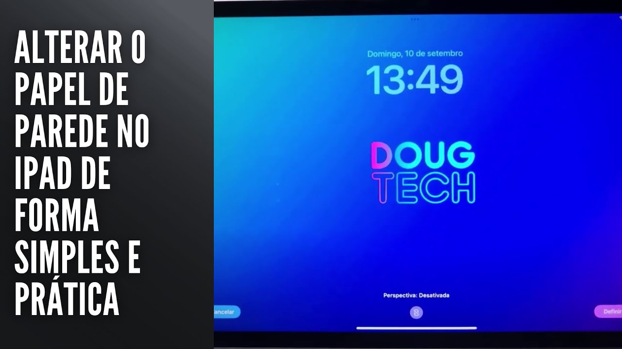 Alterar o papel de parede no iPad de forma simples e prática