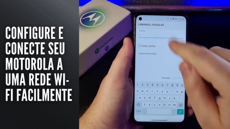 Configure e conecte seu Motorola a uma rede Wi Fi facilmente