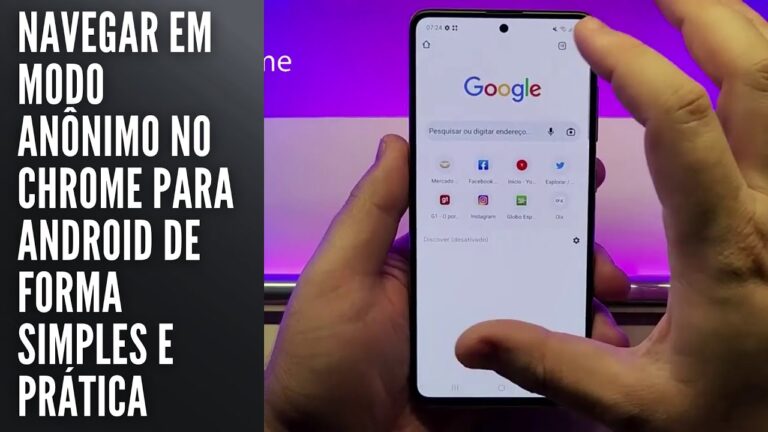 Navegar em modo anônimo no Chrome para Android de forma simples e prática