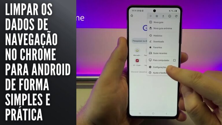 Limpar os dados de navegação no Chrome para Android de forma simples e prática