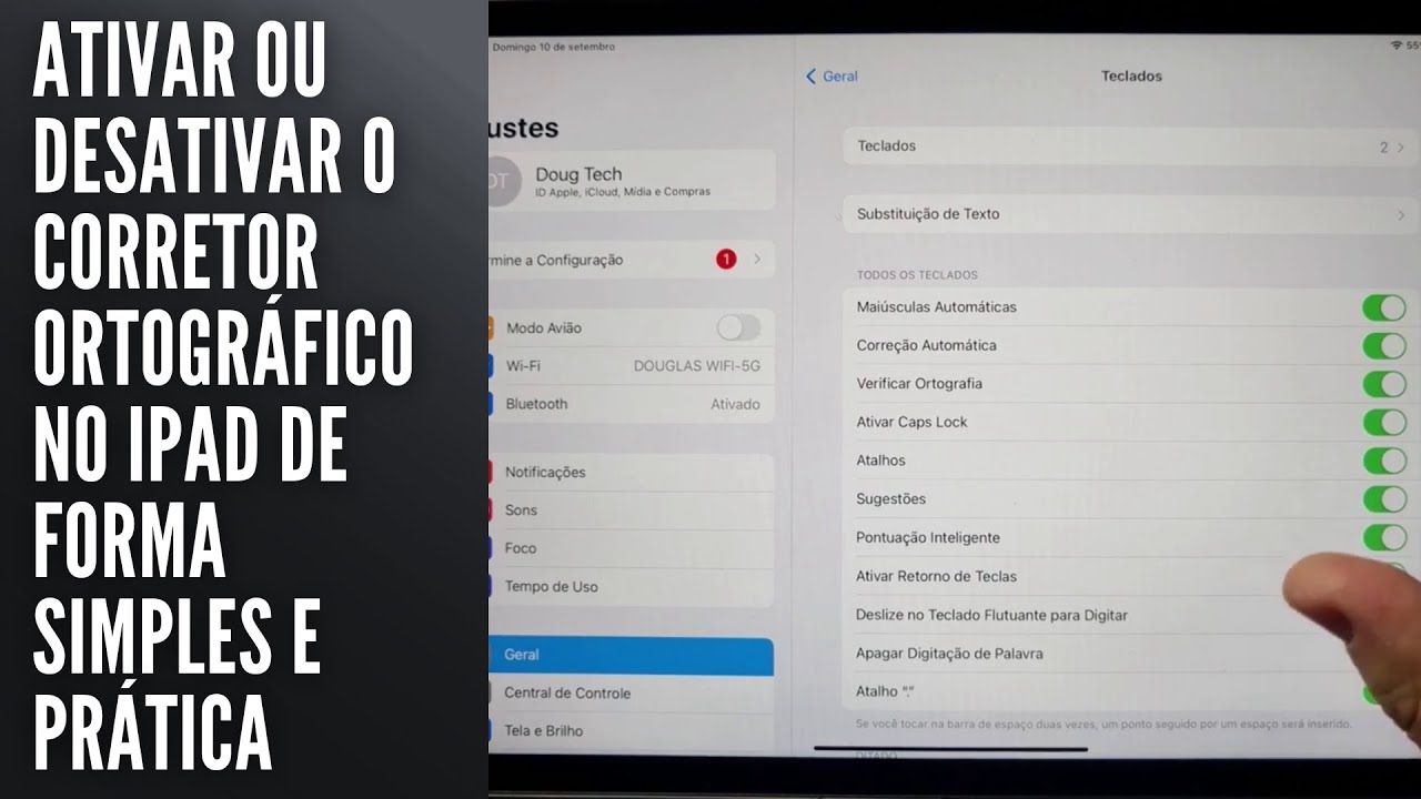 Ativar ou desativar o corretor ortográfico no iPad de forma simples e prática Ativar ou desativar o corretor ortográfico no iPad de forma simples e prática