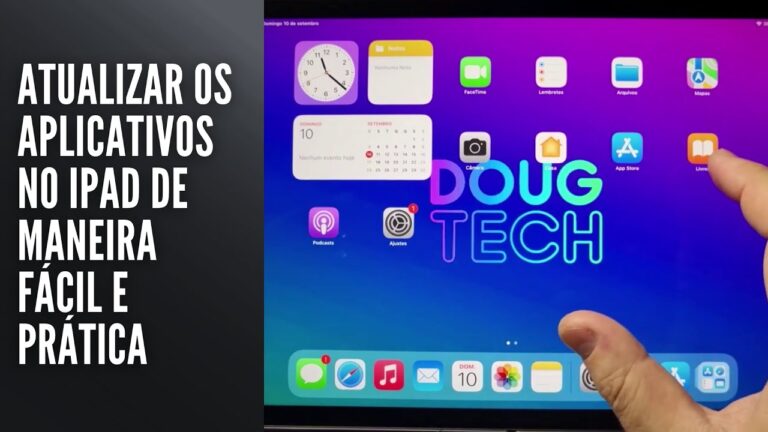 Atualizar os aplicativos no iPad de maneira fácil e prática