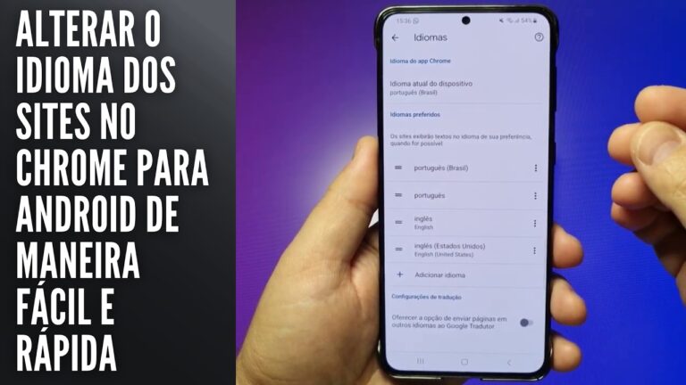 Alterar o idioma dos sites no Chrome para Android de maneira fácil e rápida