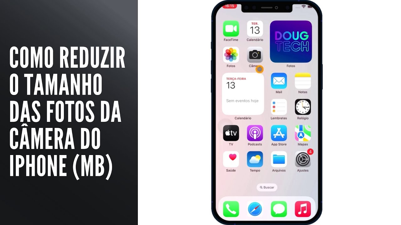 Como Reduzir o Tamanho das Fotos da Câmera do iPhone MB