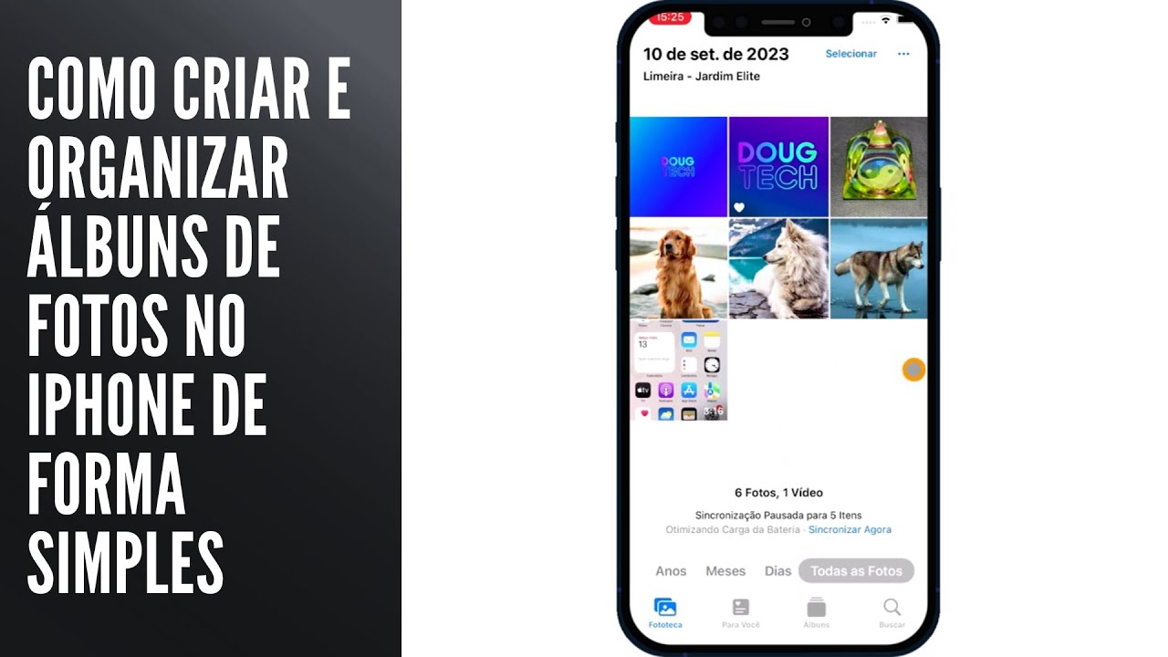 Como Criar e Organizar Álbuns de Fotos no iPhone de Forma Simples