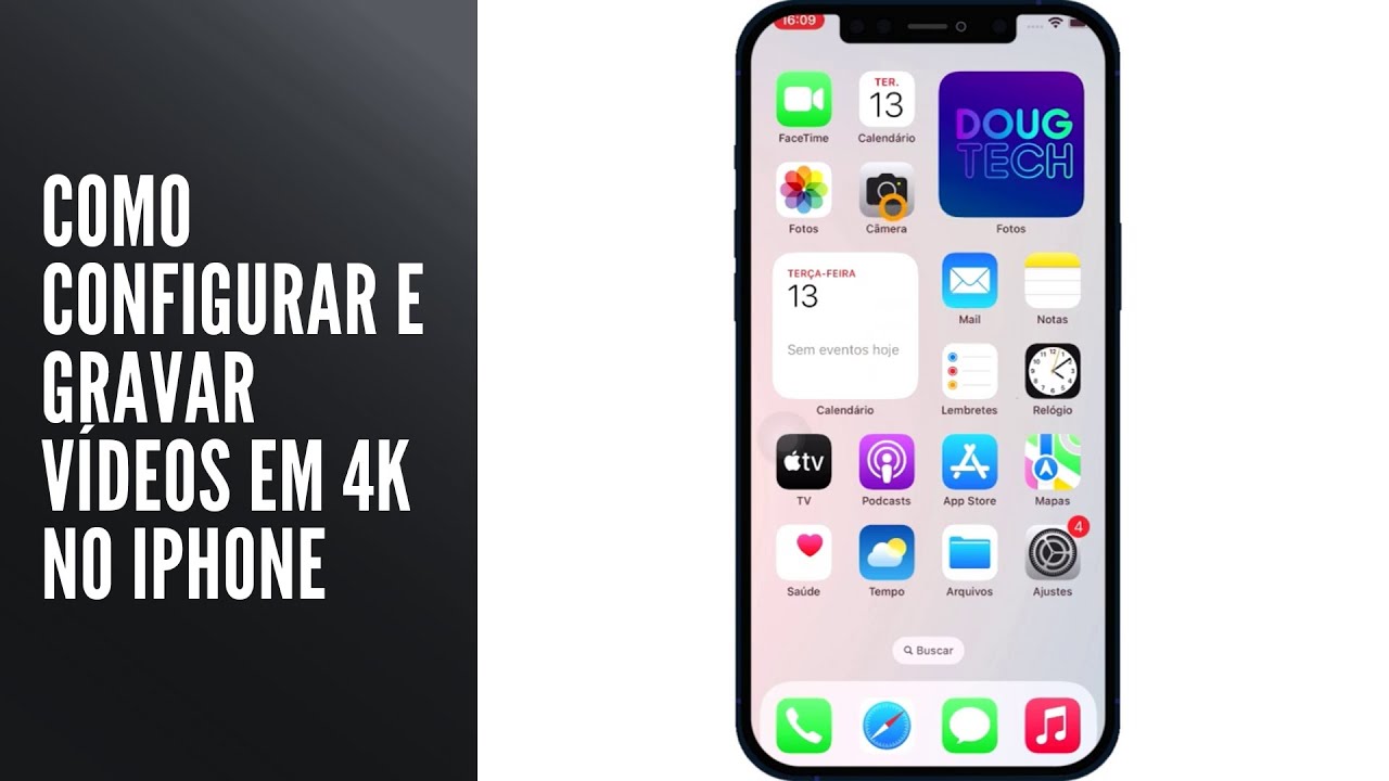 Como Configurar e Gravar Vídeos em 4K no iPhone