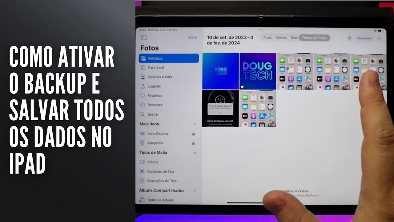 Como Ativar o Backup e Salvar Todos os Dados no iPad Como Ativar o Backup e Salvar Todos os Dados no iPad