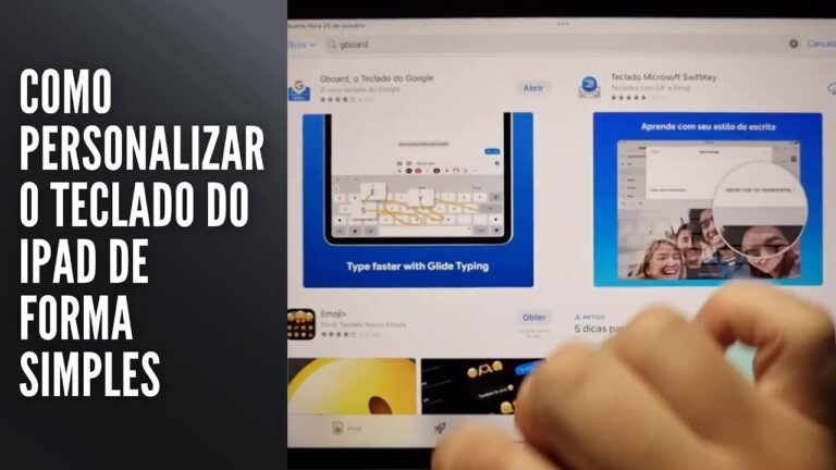 Como Personalizar o Teclado do iPad de Forma Simples