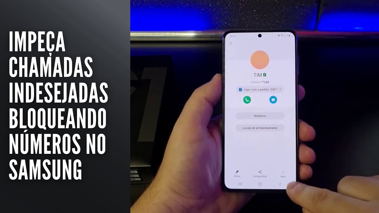 Impeça chamadas indesejadas bloqueando números no Samsung