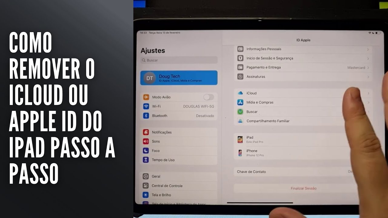 Como Remover o iCloud ou Apple ID do iPad Passo a Passo Como Remover o iCloud ou Apple ID do iPad Passo a Passo