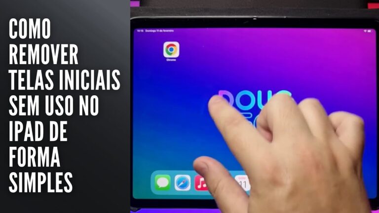 Como Remover Telas Iniciais sem Uso no iPad de Forma Simples