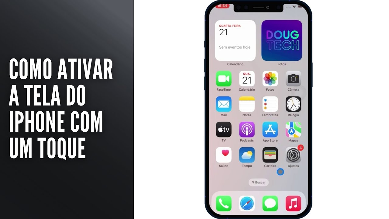 Como Ativar a Tela do iPhone com um Toque