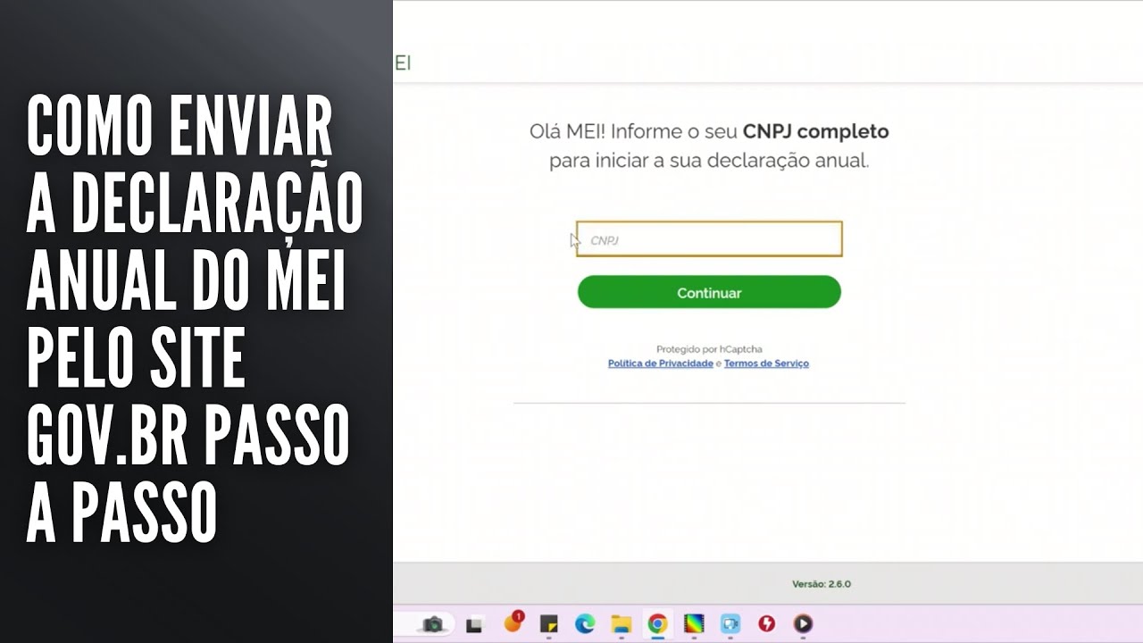 Como Enviar a Declaração Anual do MEI pelo Site Gov br Passo a Passo Como Enviar a Declaração Anual do MEI pelo Site Gov br Passo a Passo