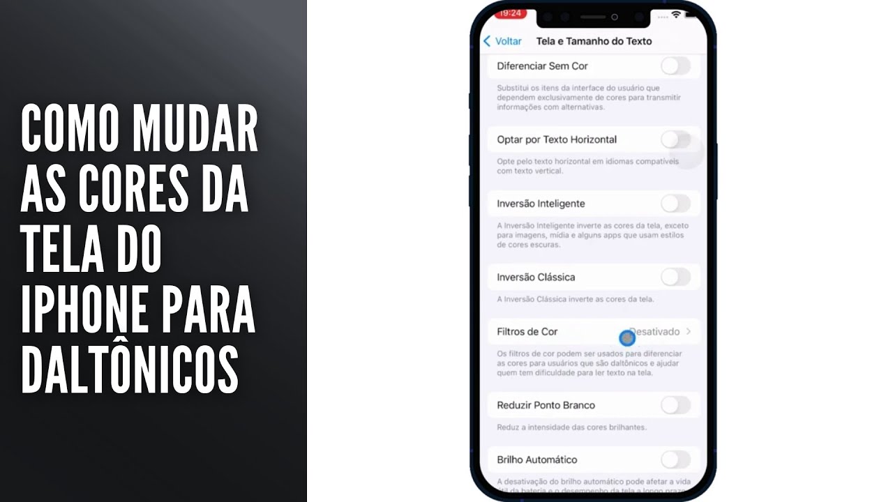 Como Mudar as Cores da Tela do iPhone para Daltônicos Como Mudar as Cores da Tela do iPhone para Daltônicos