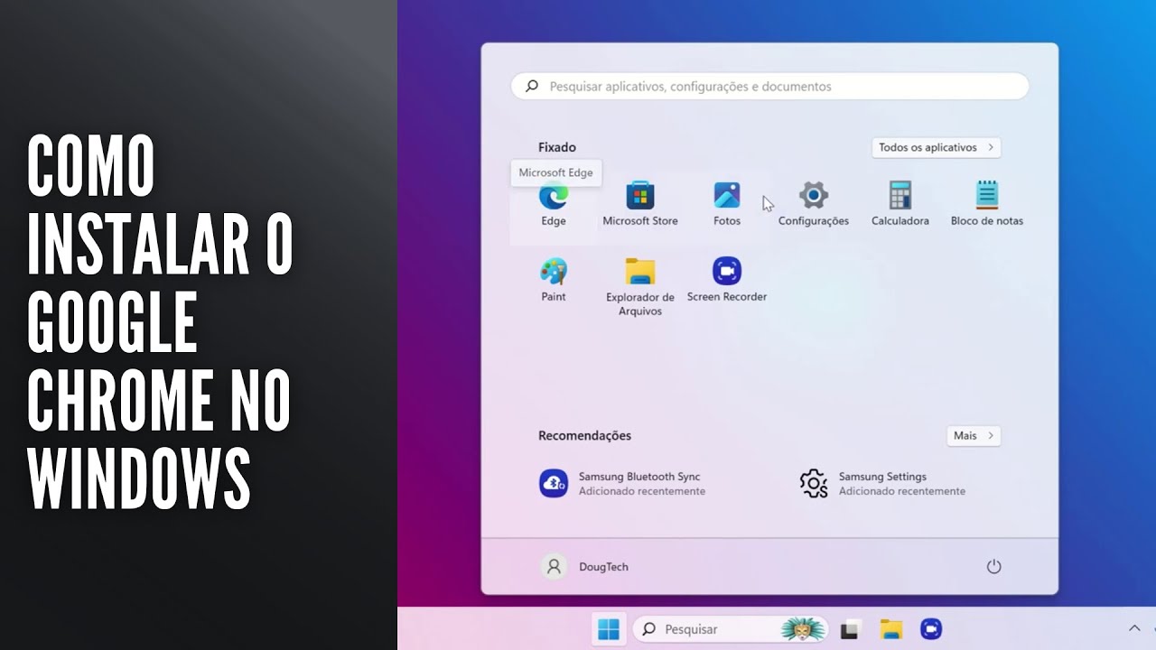 Como Instalar o Google CHROME no Windows