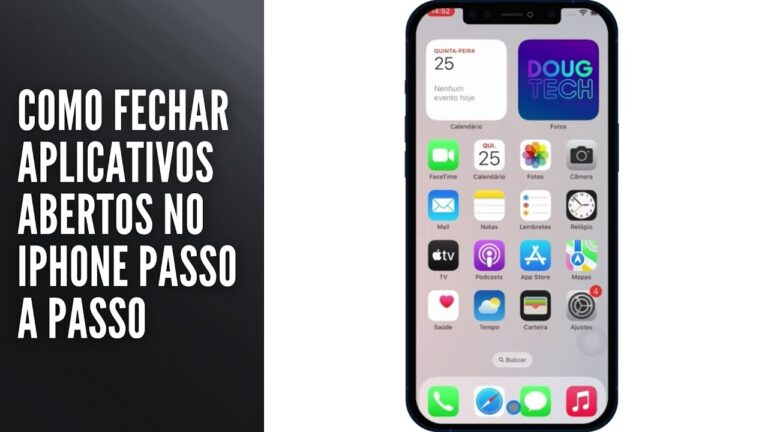 Como Fechar Aplicativos Abertos no iPhone Passo a Passo