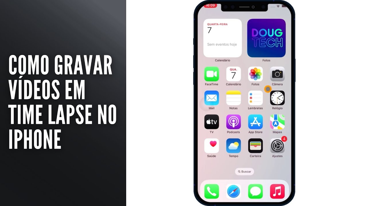 Como Gravar Vídeos em Time Lapse no iPhone Como Gravar Vídeos em Time Lapse no iPhone