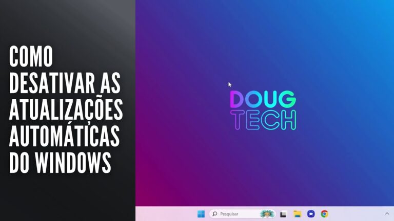 Como Desativar as Atualizações Automáticas do Windows