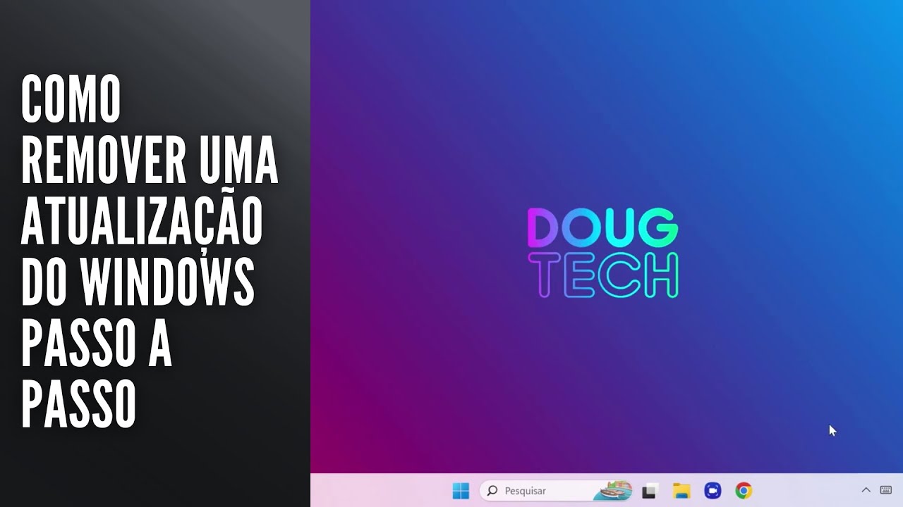 Como Remover uma Atualização do Windows Passo a Passo