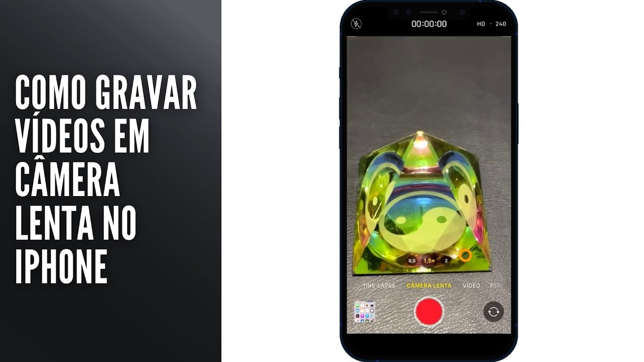 Como Gravar Vídeos em CÂMERA LENTA no iPhone Como Gravar Vídeos em CÂMERA LENTA no iPhone