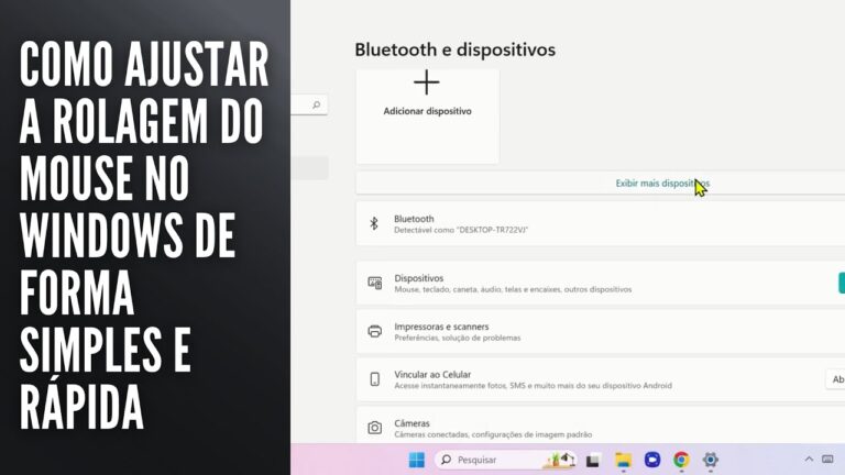 Como Ajustar a Rolagem do Mouse no Windows de Forma Simples e Rápida