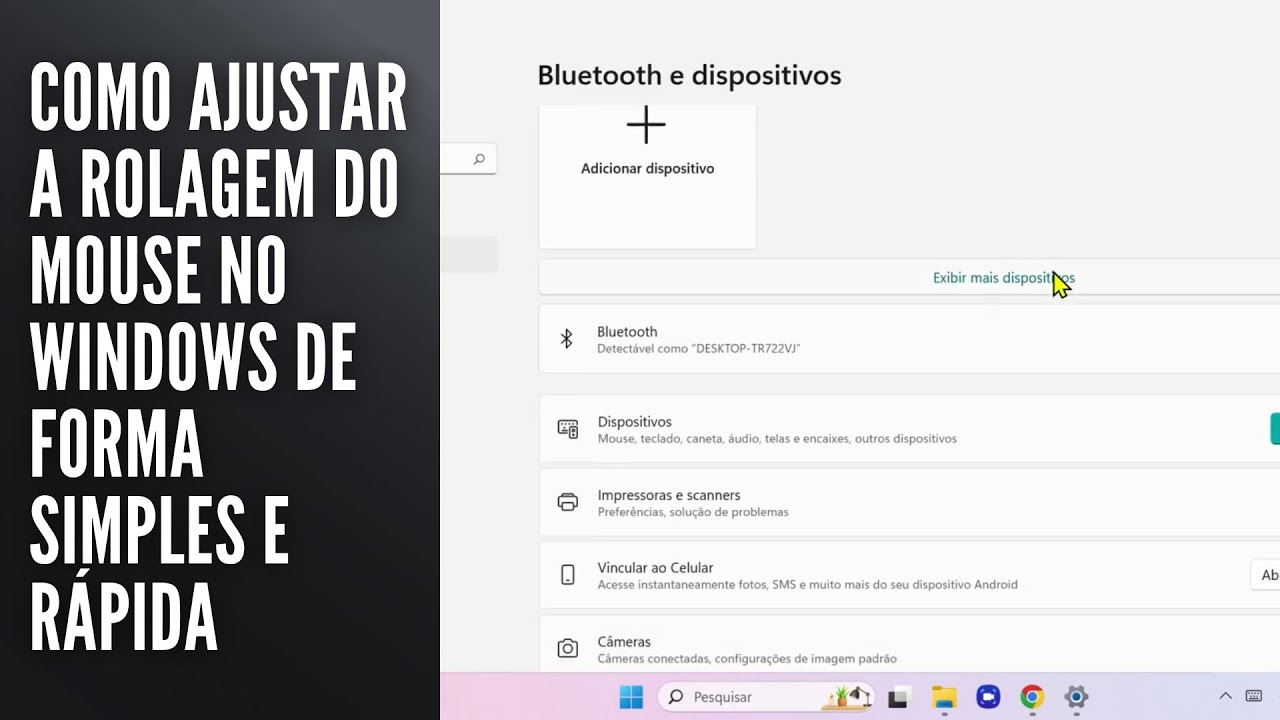 Como Ajustar a Rolagem do Mouse no Windows de Forma Simples e Rápida