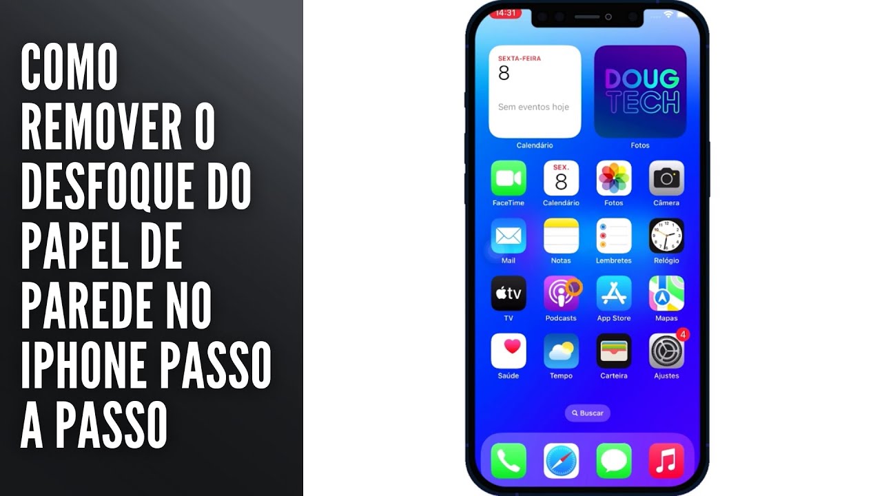 Como Remover o Desfoque do Papel de Parede no iPhone Passo a Passo Como Remover o Desfoque do Papel de Parede no iPhone Passo a Passo