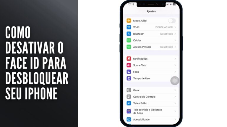 Como Desativar o Face ID para Desbloquear Seu iPhone