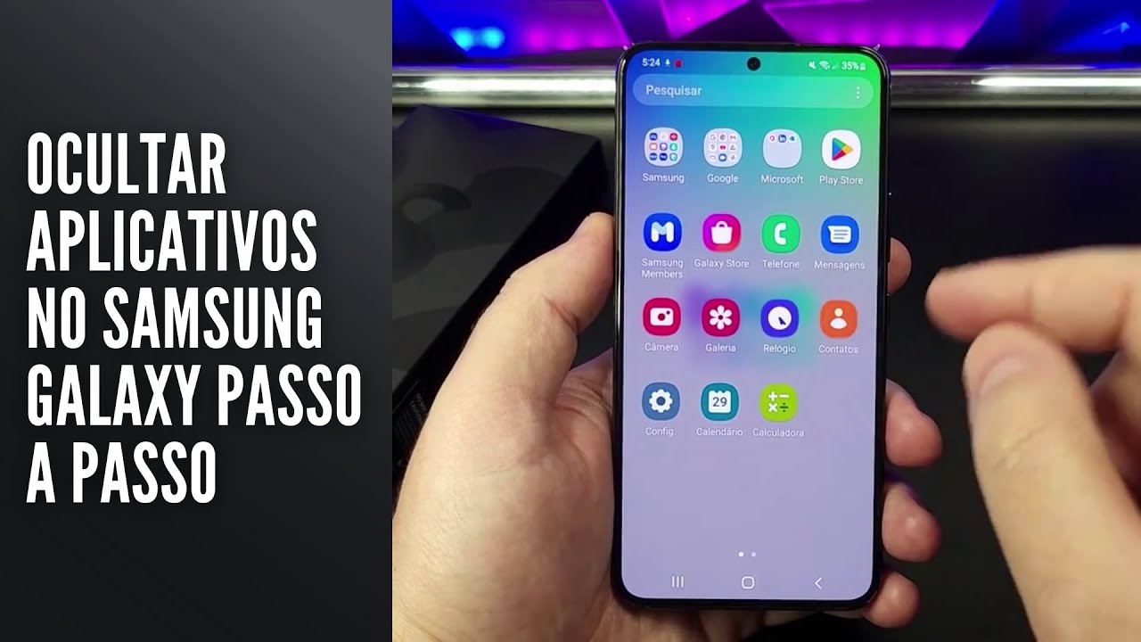 Ocultar Aplicativos no Samsung Galaxy Passo a Passo