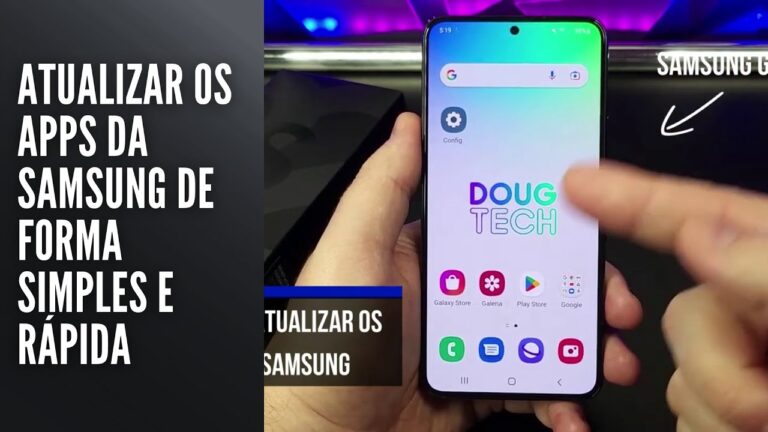 Atualizar os apps da Samsung de forma simples e rápida