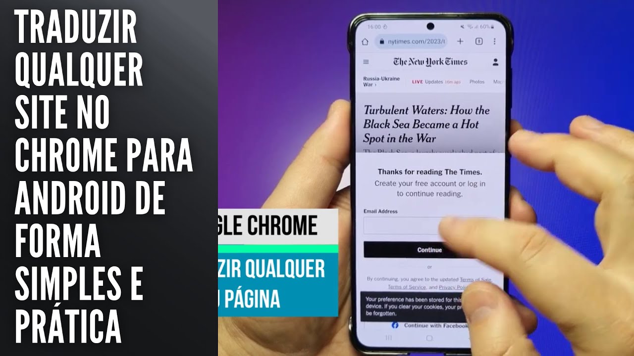 Traduzir qualquer site no Chrome para Android de forma simples e prática Traduzir qualquer site no Chrome para Android de forma simples e prática