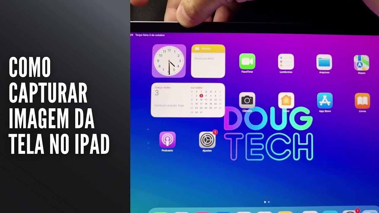 Como Capturar Imagem da Tela no iPad Como Capturar Imagem da Tela no iPad