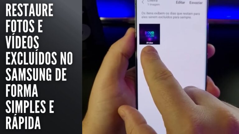 Restaure fotos e vídeos excluídos no Samsung de forma simples e rápida