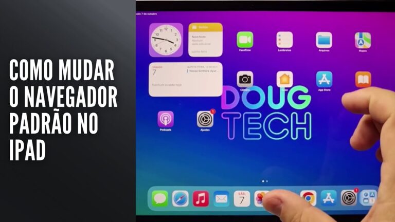 Como Mudar o Navegador Padrão no iPad