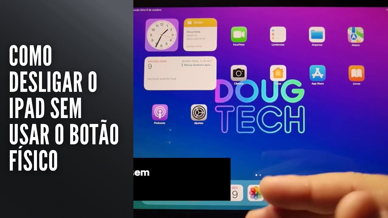 Como Desligar o iPad Sem Usar o Botão Físico Como Desligar o iPad Sem Usar o Botão Físico