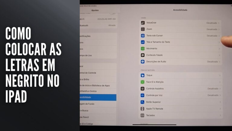Como Colocar as Letras em Negrito no iPad