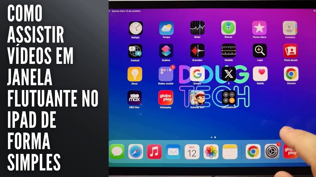 Como Assistir Vídeos em Janela Flutuante no iPad de Forma Simples