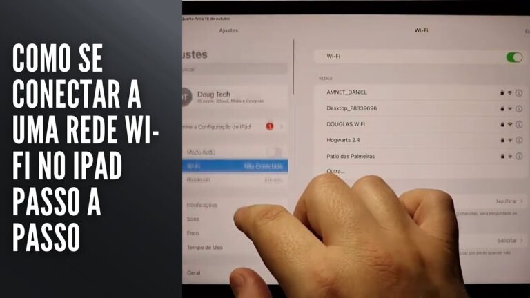 Como Se Conectar a uma Rede Wi Fi no iPad Passo a Passo