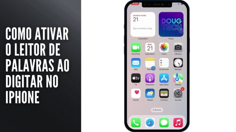 Como Ativar o Leitor de Palavras ao Digitar no iPhone