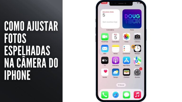 Como Ajustar Fotos Espelhadas na Câmera do iPhone