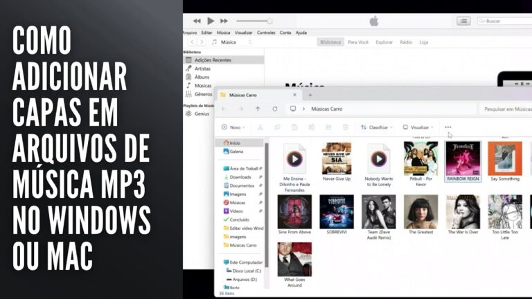 Como Adicionar Capas em Arquivos de Música MP3 no Windows ou Mac