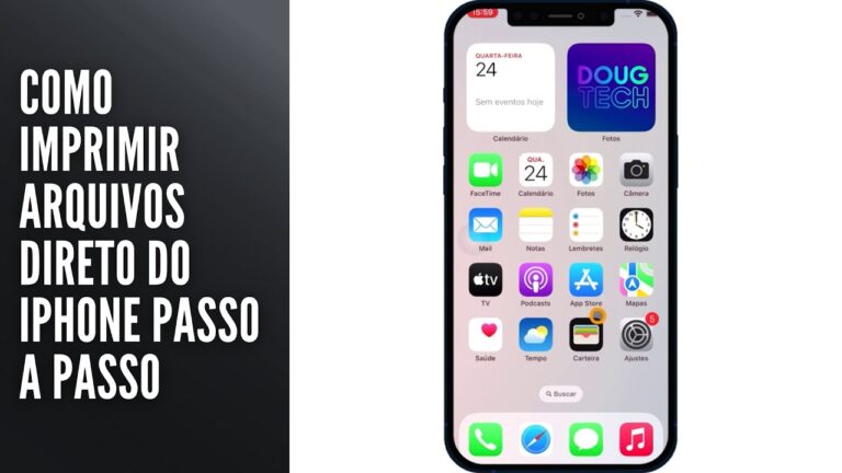 Como Imprimir Arquivos Direto do iPhone Passo a Passo
