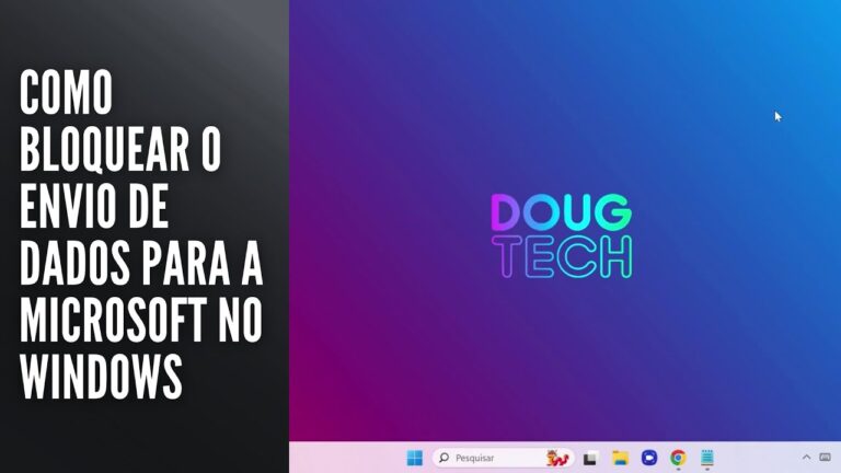 Como Bloquear o Envio de Dados para a Microsoft no Windows