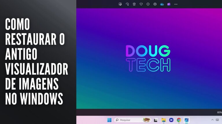 Como Restaurar o Antigo Visualizador de Imagens no Windows