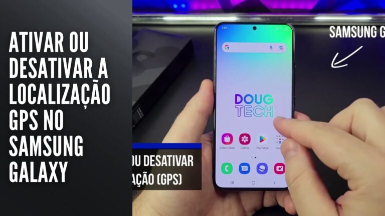 Ativar ou Desativar a Localização GPS no Samsung Galaxy