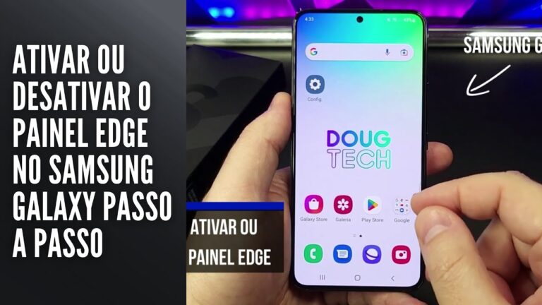 Ativar ou Desativar o Painel Edge no Samsung Galaxy Passo a Passo