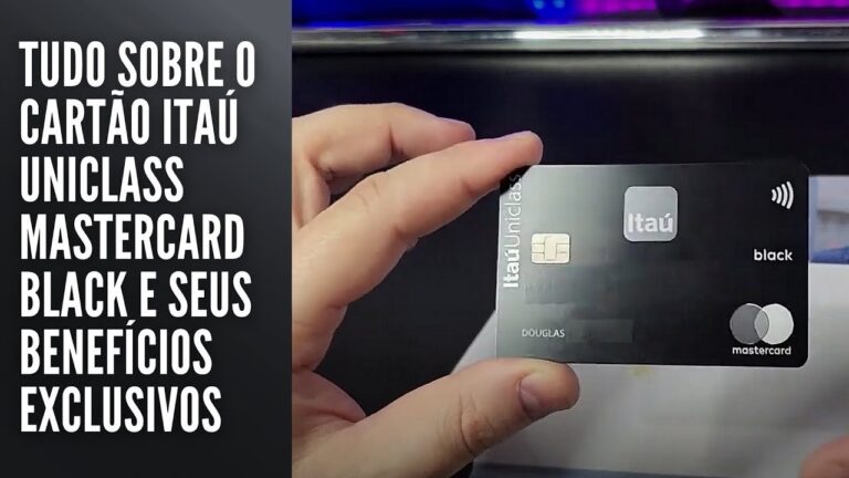 Tudo sobre o cartão Itaú Uniclass Mastercard Black