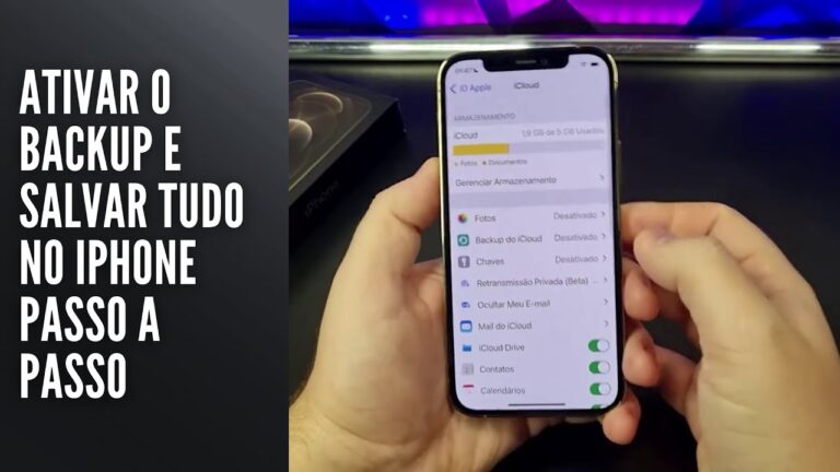 Ativar o Backup e Salvar Tudo no iPhone Passo a Passo Ativar o Backup e Salvar Tudo no iPhone Passo a Passo