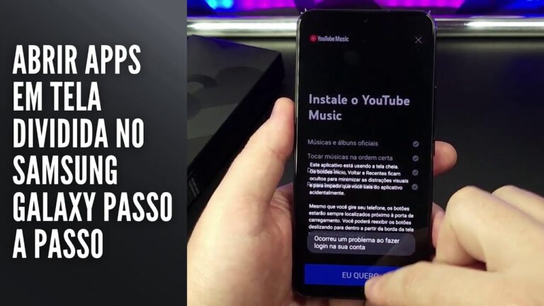 Abrir Apps em Tela Dividida no Samsung Galaxy Passo a Passo