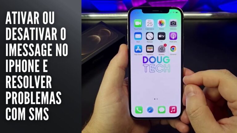 Ativar ou Desativar o iMessage no iPhone e Resolver Problemas com SMS